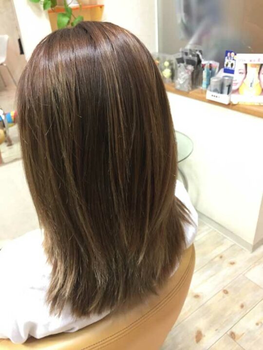 ハイライト・アッシュブラウン